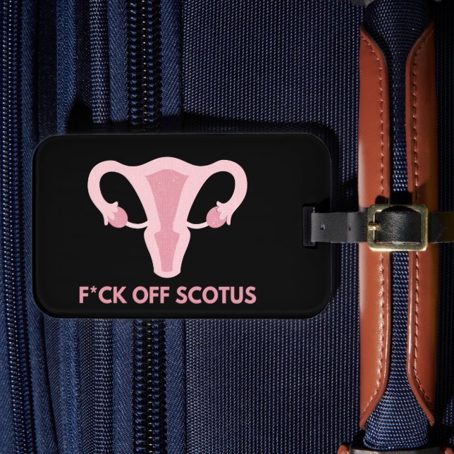 Étiquette À Bagage SCOTUS Interdiction de l'avortement (Insitu Rectoal 4)