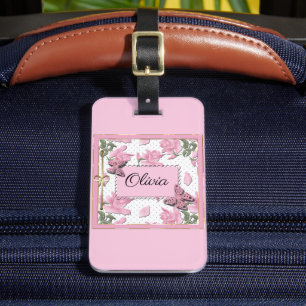 Étiquette À Bagage Scrapbooking
