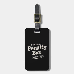 Étiquette À Bagage Semble être un jour de banc de pénalité pour joueu
