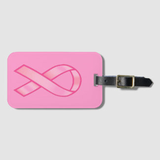 Étiquette À Bagage Sensibilisation au cancer du sein