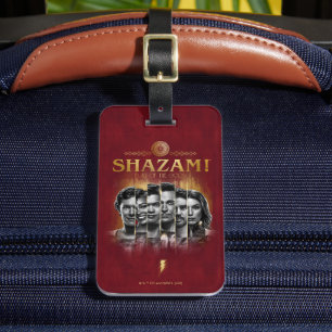 Étiquette À Bagage SHAZAM ! Furie des dieux   Bars photo de caractère