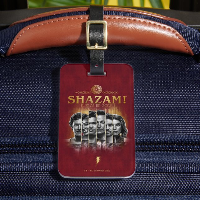 Étiquette À Bagage SHAZAM ! Furie des dieux | Bars photo de caractère (Insitu Rectoal 2)