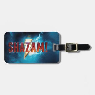 Étiquette À Bagage SHAZAM !   Logo théâtral