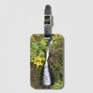 Étiquette À Bagage Shepphers Dell Falls, Gorge de Columbia, OR