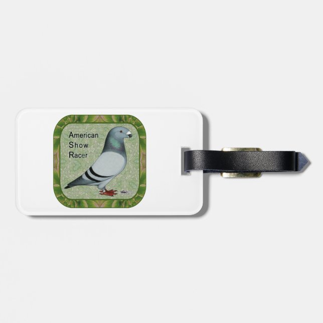 Étiquette À Bagage Show Racer Framed (Dos horizontal)