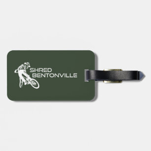 Étiquette À Bagage Shred Bentonville VTT Arkansas