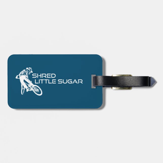 Étiquette À Bagage Shred Little Sugar Arkansas VTT (Dos horizontal)