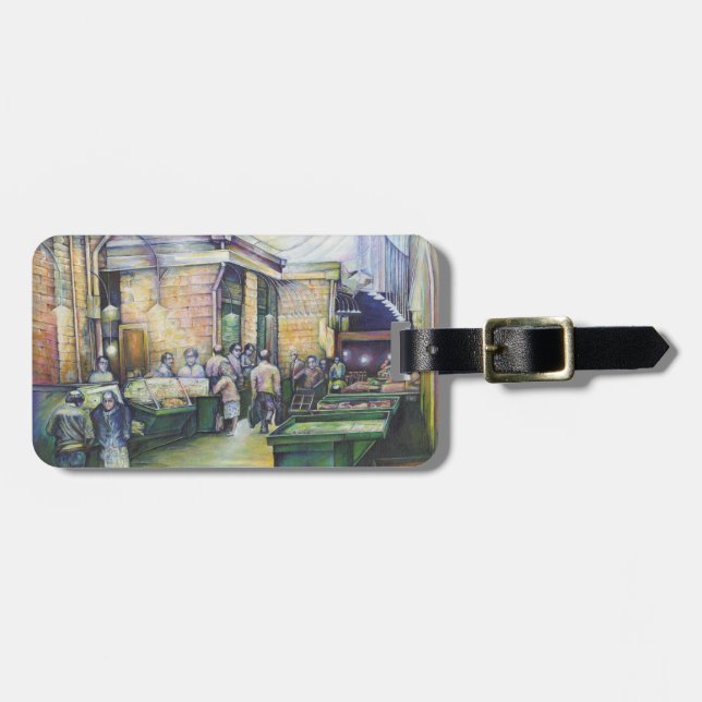 Étiquette À Bagage Si L'Art Nie La Forme, Grace La Fournira (Devant horizontal)