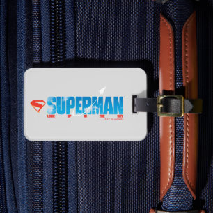 Étiquette À Bagage Silhouette Superman Skybound