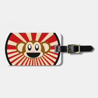 Étiquette À Bagage Singe !