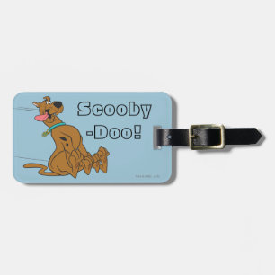 Étiquette À Bagage Slide Scooby-Doo Avec Sortie De Langue