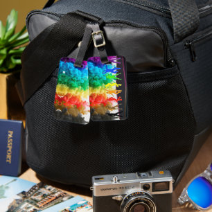 Étiquette À Bagage SlipperyJoe's Dancing Pride Shadows cadeaux gay ar