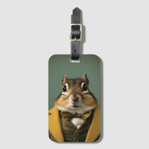 Étiquette À Bagage Smart Chipmunk