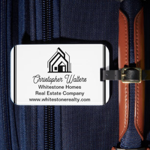 Étiquette À Bagage Société immobilière élégante Realtor personnalisé
