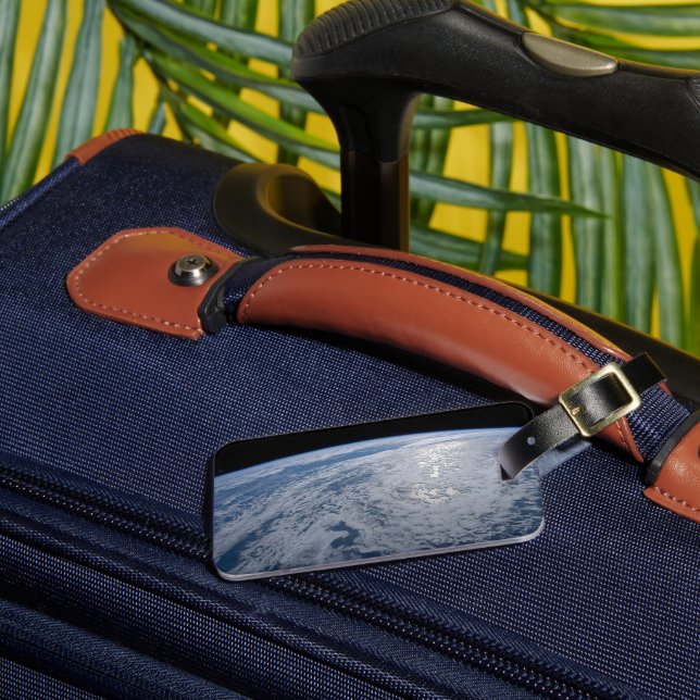 Étiquette À Bagage Soleil Brillant Sur L'Océan Pacifique Sud. (Insitu Rectoal 3)