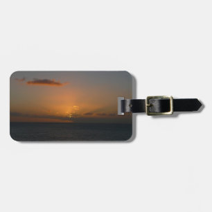 Étiquette À Bagage Soleil derrière les nuages II