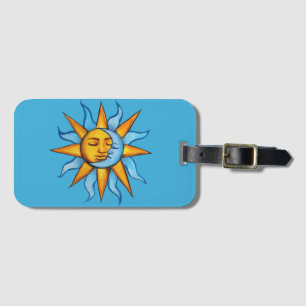 Étiquette À Bagage Soleil et Lune Soleil LuneEnfant