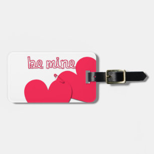 Étiquette À Bagage Soyez mien Deux coeurs pin de sécurité Valentine L
