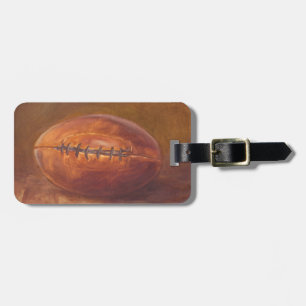 Étiquette À Bagage Sport rustique   Football
