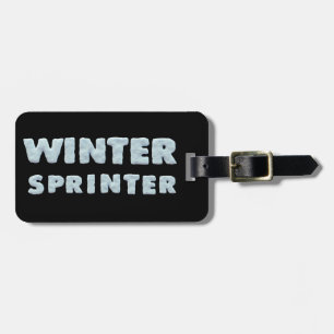 Étiquette À Bagage Sports d'hiver - Sprinter d'hiver - Licences de Ch
