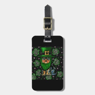 Étiquette À Bagage St. Patty Yorkie Poo