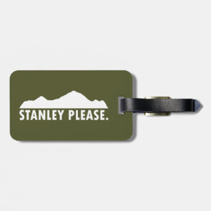 Étiquette À Bagage Stanley Idaho S'Il Vous Plaît