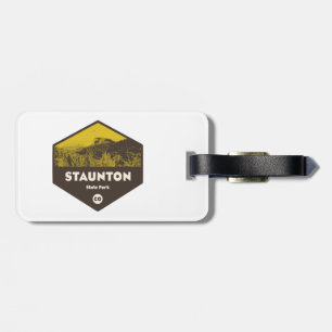 Étiquette À Bagage Staunton State Park Colorado