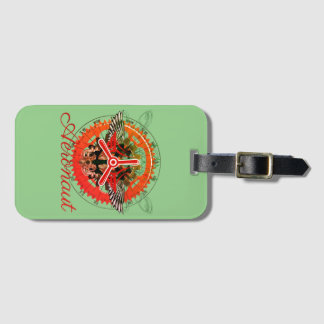 Étiquette À Bagage Steampunk Aeronaut
