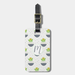 Étiquette À Bagage Succulent Kalanchoe Plante maman Motif