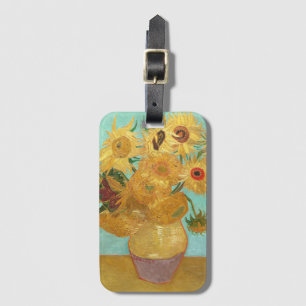 Étiquette À Bagage Sunflowers Vincent van Gogh