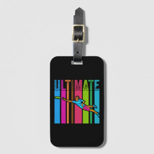 Étiquette À Bagage Superbe cadeau avec motif Ultimate Frisbee
