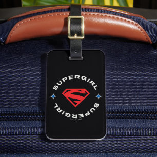 Étiquette À Bagage Supergirl Age of Heroes Circle S-Shield