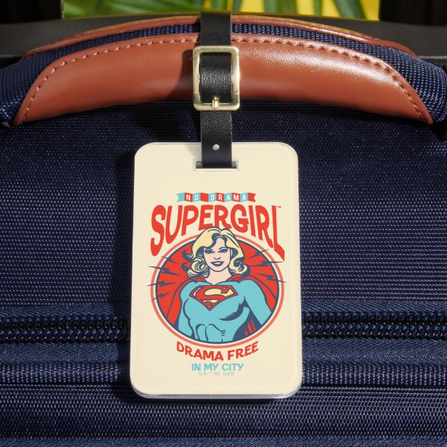 Étiquette À Bagage Supergirl Drame Gratuit Dans Ma Ville (Insitu Rectoal 2)