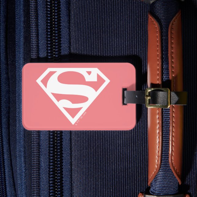 Étiquette À Bagage Supergirl Solid S-Shield (Insitu Rectoal 4)