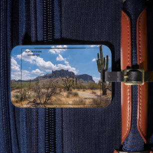 Étiquette À Bagage Superstition Mountain, Arizona