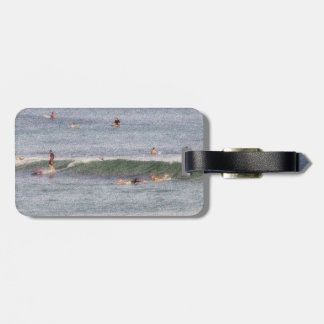 Étiquette À Bagage Surfers hawaïens Waikiki d'étiquette de bagage