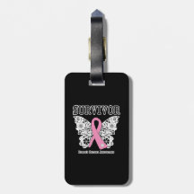 SURVIVANT - papillon de cancer du sein