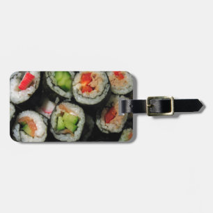 Étiquette À Bagage Sushi