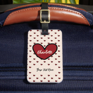 Étiquette À Bagage Sweet Trendy Business Logo Entreprise Promo Entrep