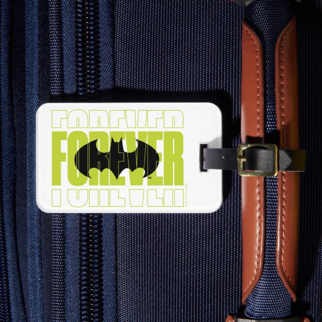 Étiquette À Bagage Symbole de typographie de Batman (Insitu Rectoal 4)
