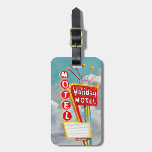 Étiquette À Bagage Symbole motel de vacances