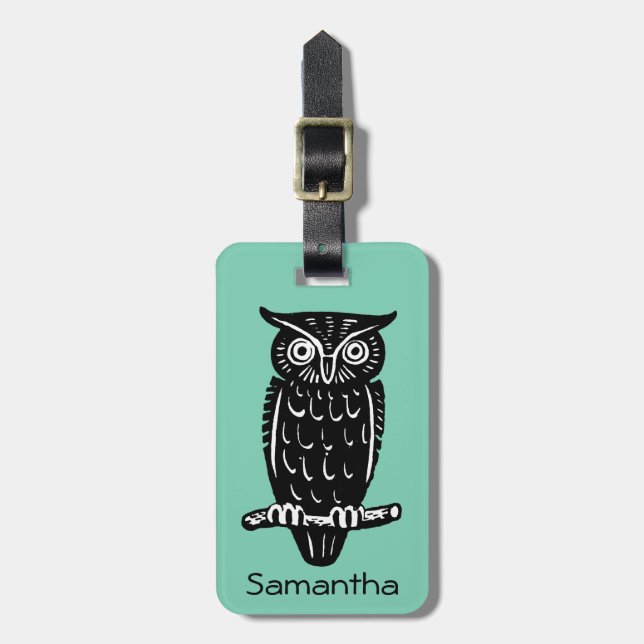 Étiquette À Bagage Symbole : Sagesse (Devant Vertical)