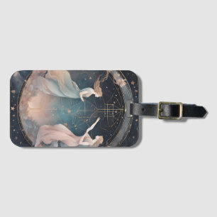 Étiquette À Bagage SYMBOLE Zodiaque Céleste Gemini