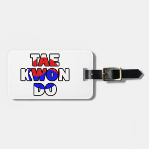 Étiquette À Bagage Taekwondo