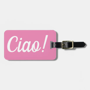 Étiquette À Bagage Tag de bagage Ciao