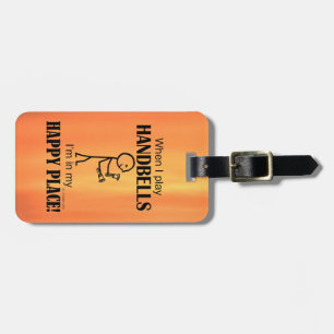 Étiquette À Bagage Tag de bagage Happy Place