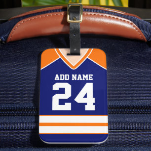 Étiquette À Bagage Tag de sac Hockey Jersey Personnalisé Nom/Numéro