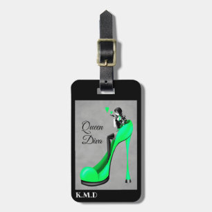 Étiquette À Bagage Tag de valise à la mode dans Red Stiletto