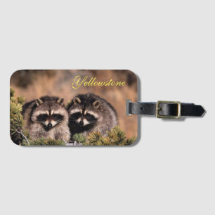 Étiquette À Bagage Tag-Racoons