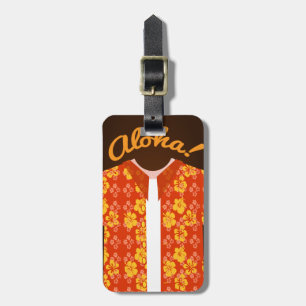 Étiquette À Bagage Tag touristique Aloha Shirt